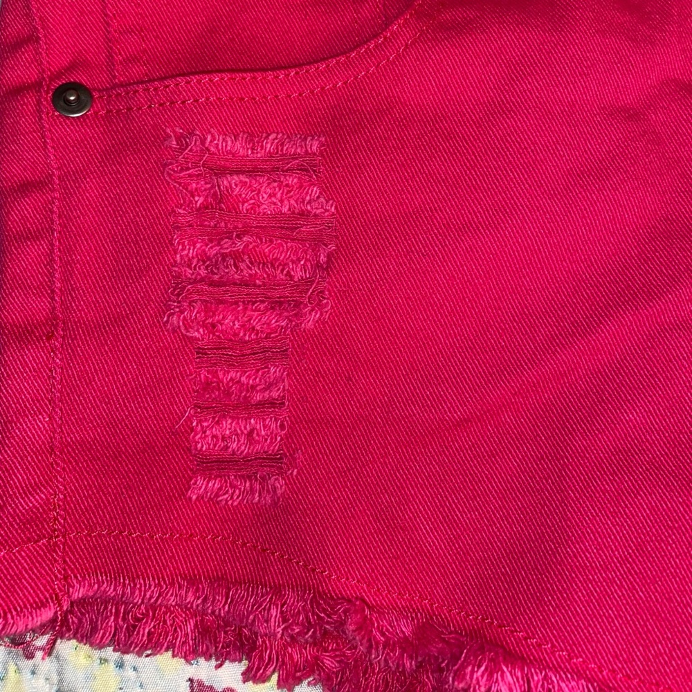 Hot Pink Short Shorts
